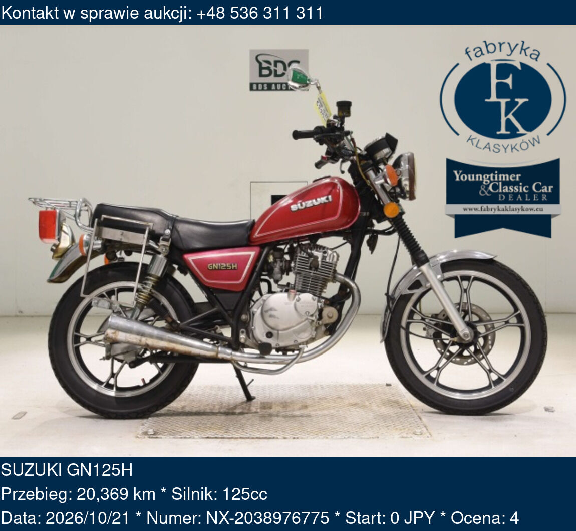 SUZUKI GN125H  - zdjęcie 2