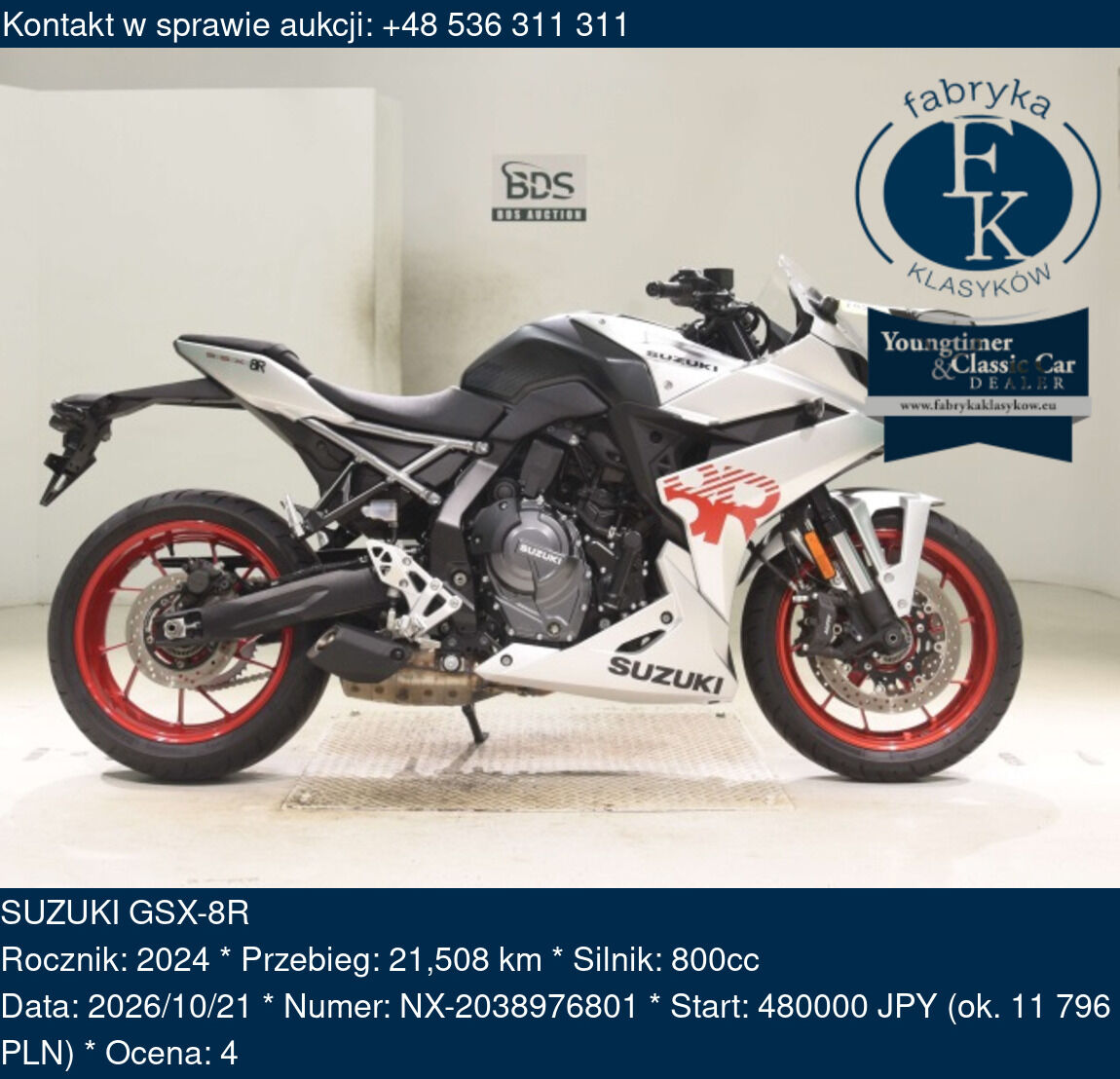 SUZUKI GSX-8R 2024 - zdjęcie 2