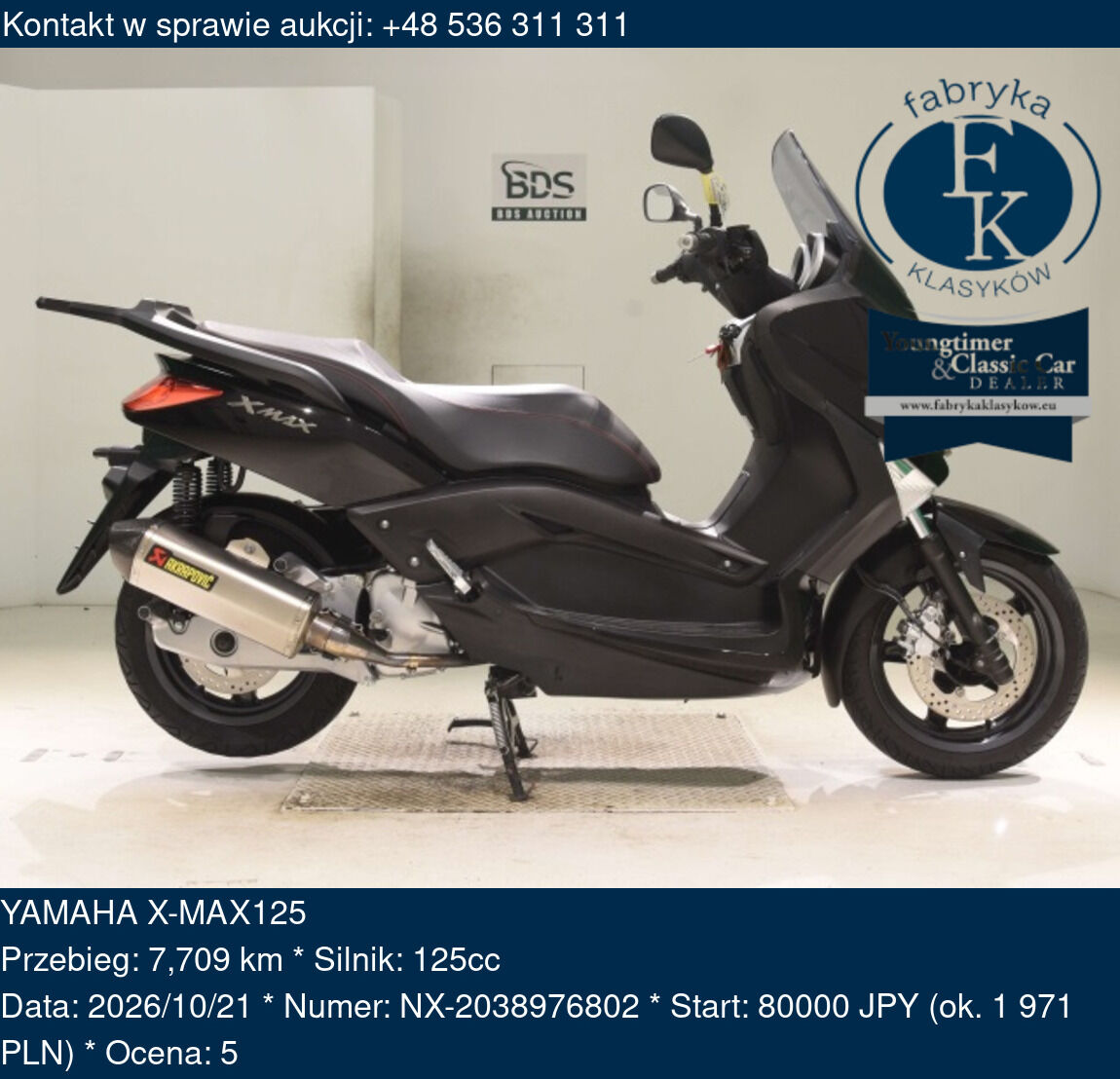 YAMAHA X-MAX125  - zdjęcie 2