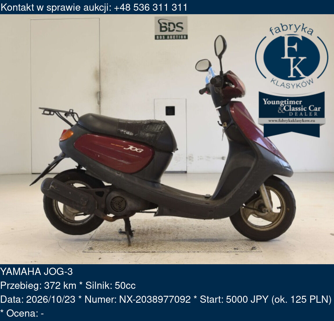 YAMAHA JOG-3  - zdjęcie 2