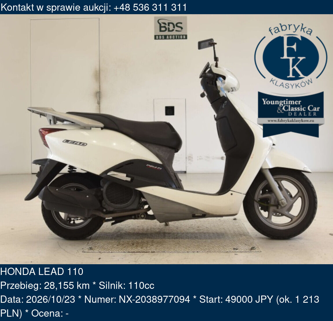 HONDA LEAD 110  - zdjęcie 2