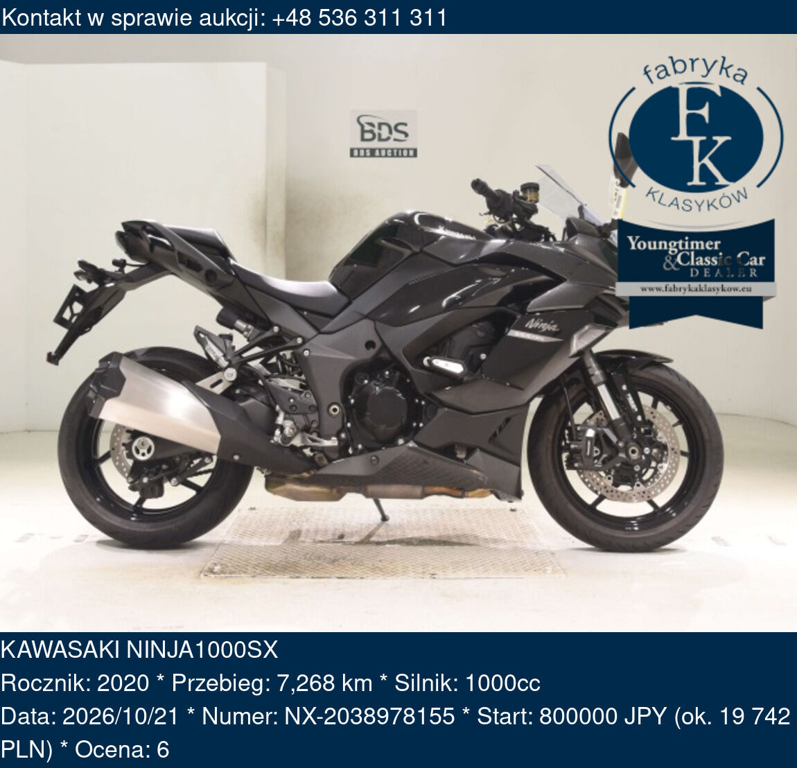 KAWASAKI NINJA1000SX 2020 - zdjęcie 2