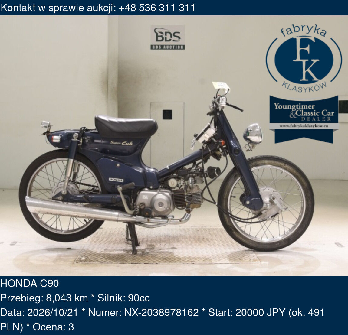 HONDA C90  - zdjęcie 2