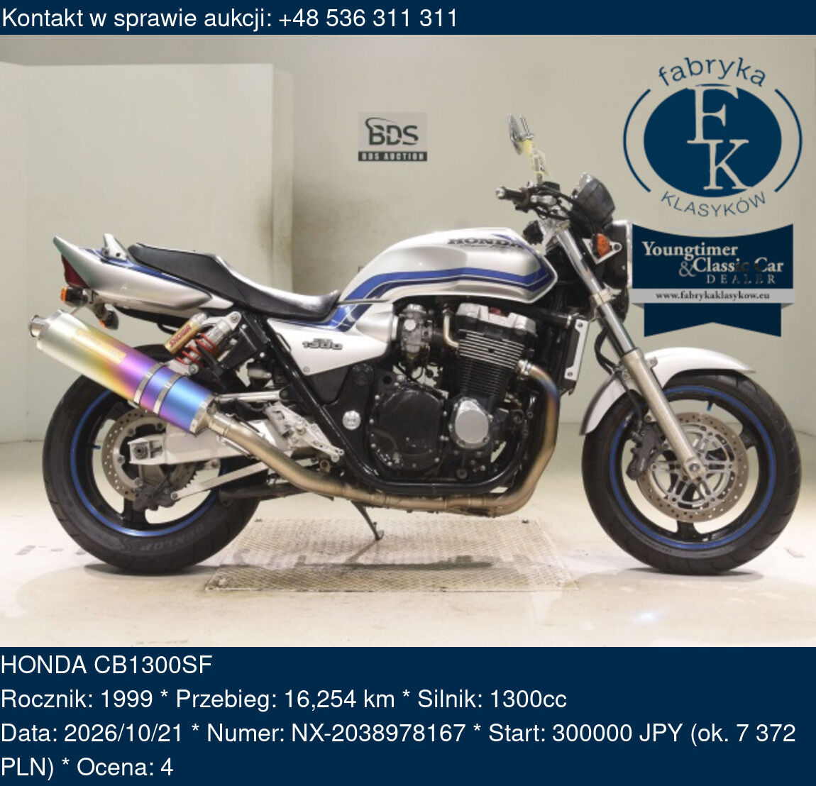 HONDA CB1300SF 1999 - zdjęcie 2