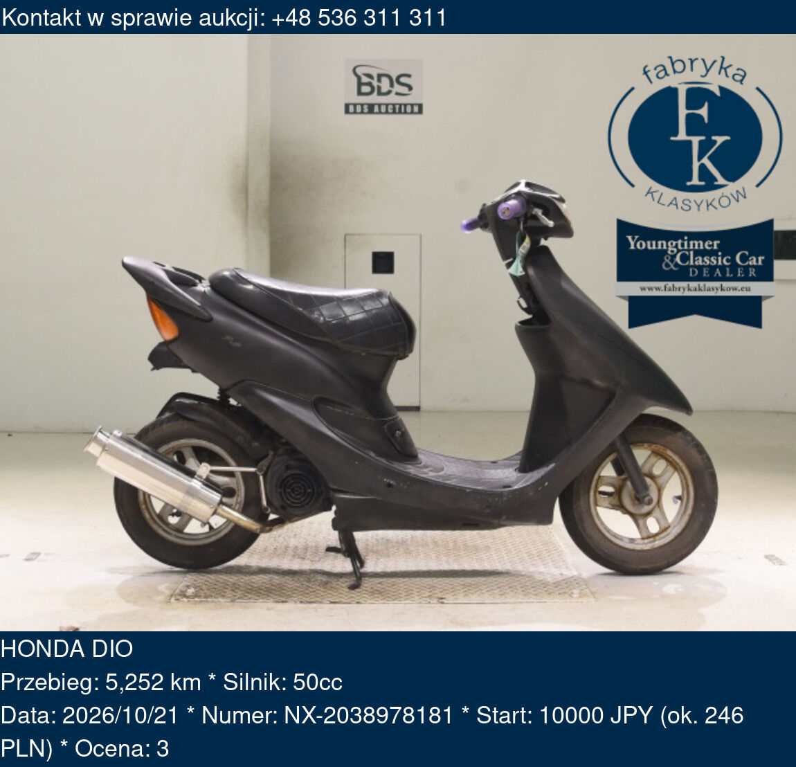 HONDA DIO  - zdjęcie 2