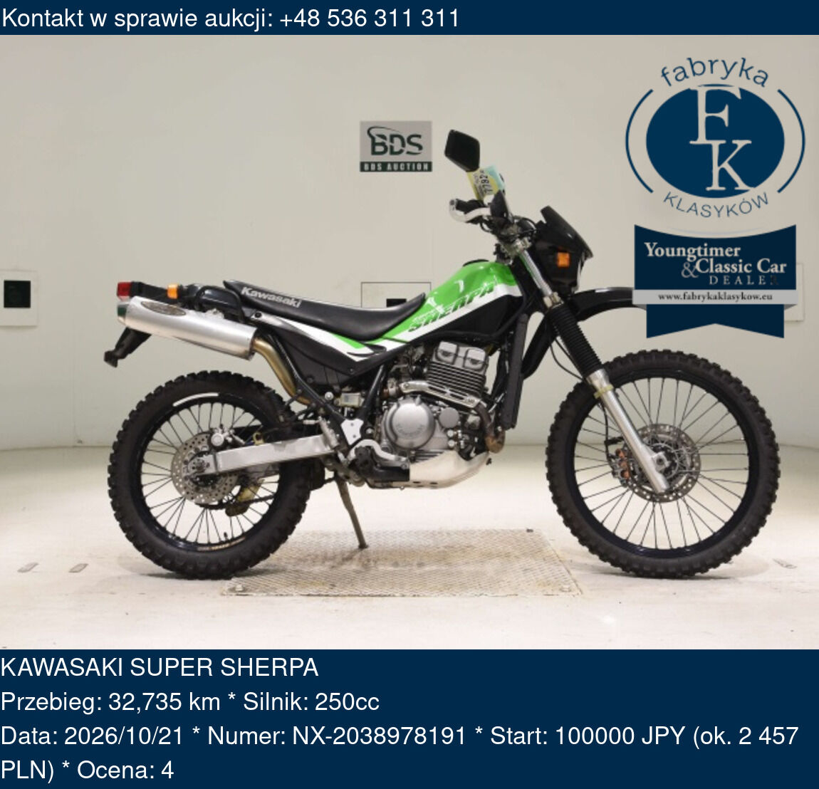 KAWASAKI SUPER SHERPA  - zdjęcie 2