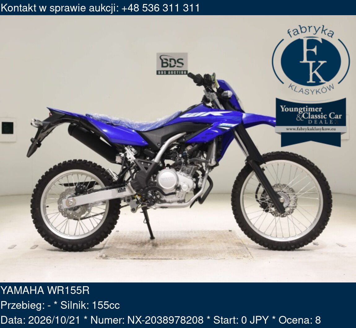 YAMAHA WR155R - zdjęcie 2