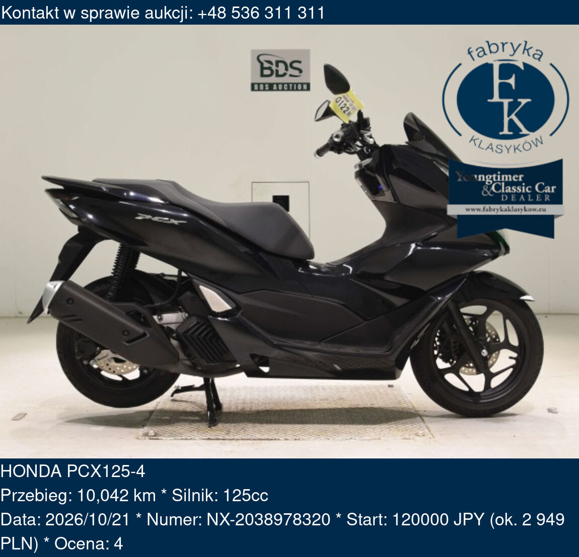 HONDA PCX125-4  - zdjęcie 2