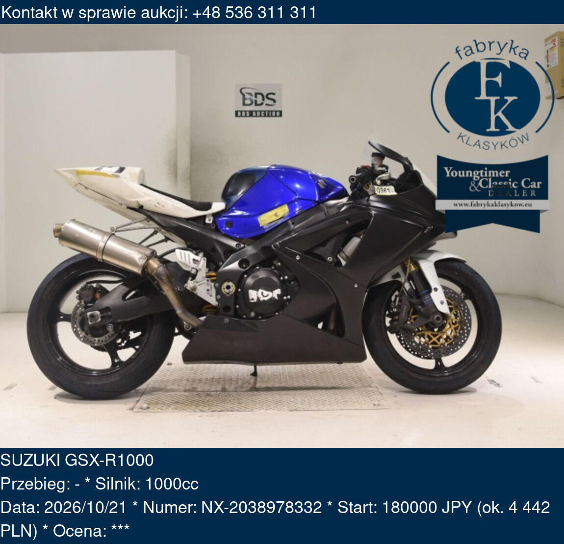 SUZUKI GSX-R1000  - zdjęcie 2