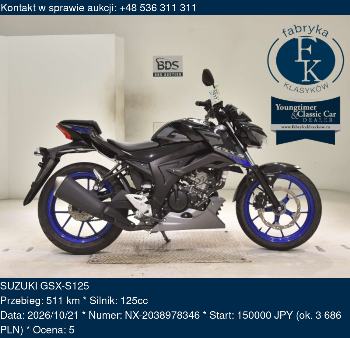 SUZUKI GSX-S125  - zdjęcie 2