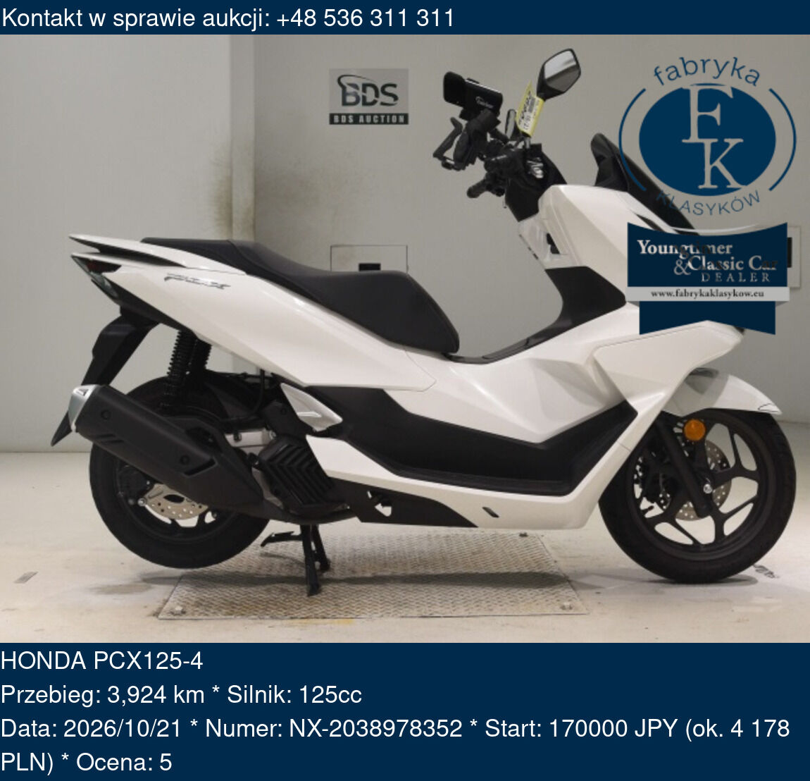 HONDA PCX125-4  - zdjęcie 2