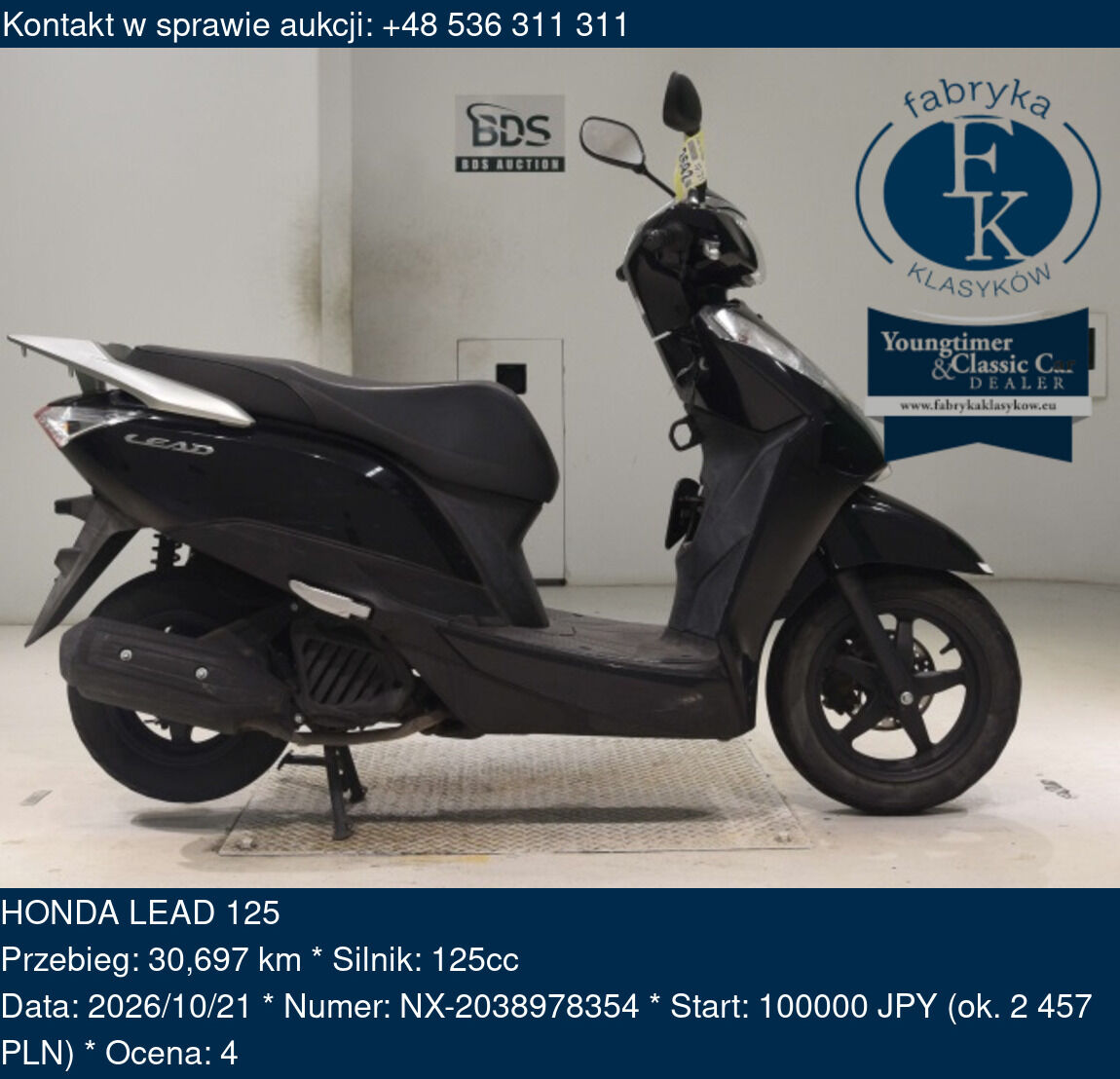 HONDA LEAD 125  - zdjęcie 2