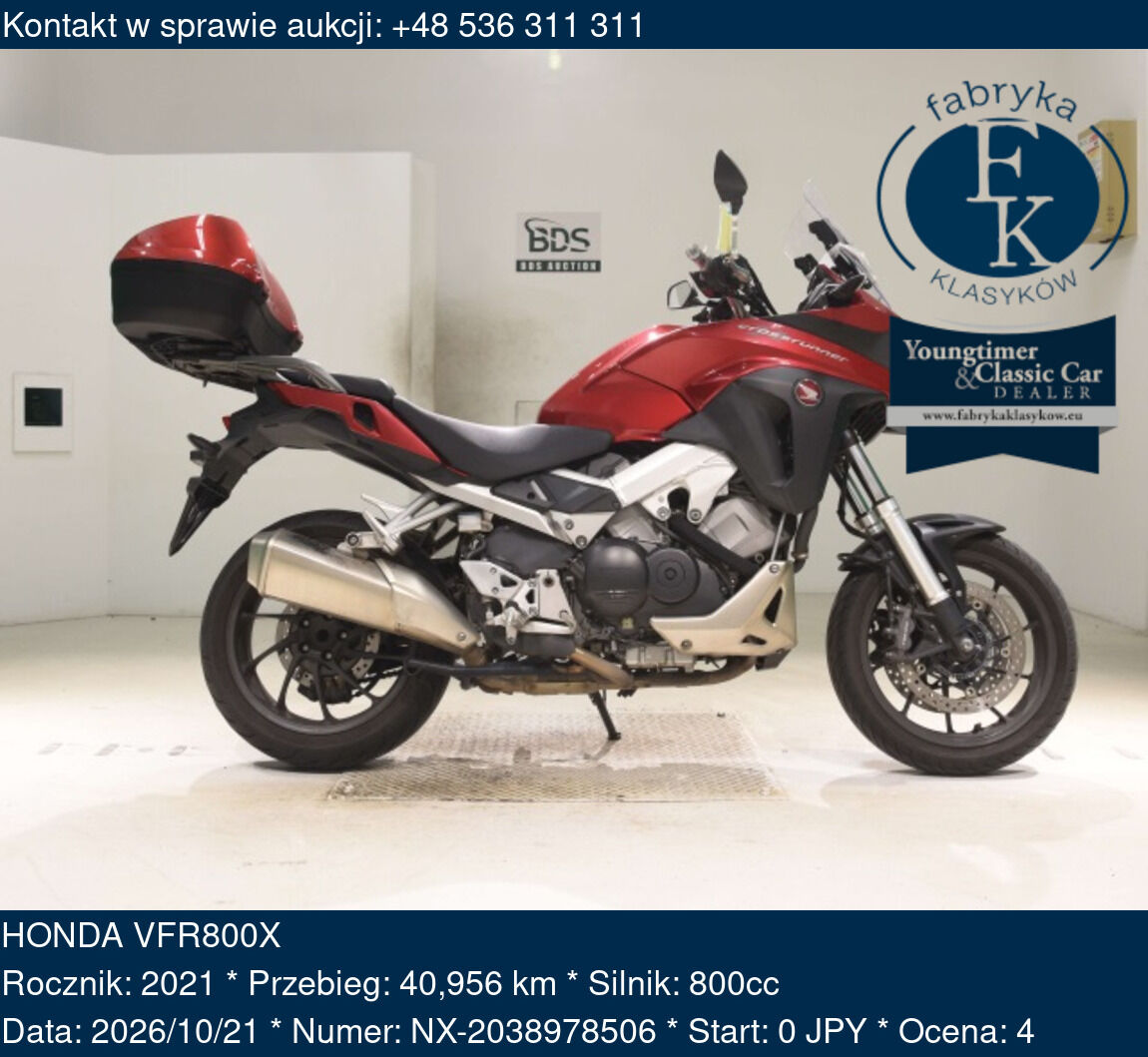HONDA VFR800X 2021 - zdjęcie 2