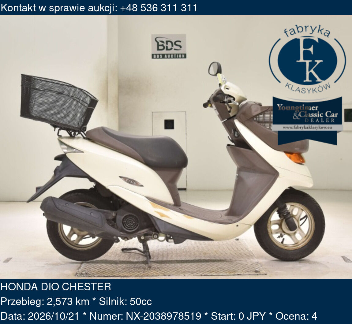 HONDA DIO CHESTER  - zdjęcie 2