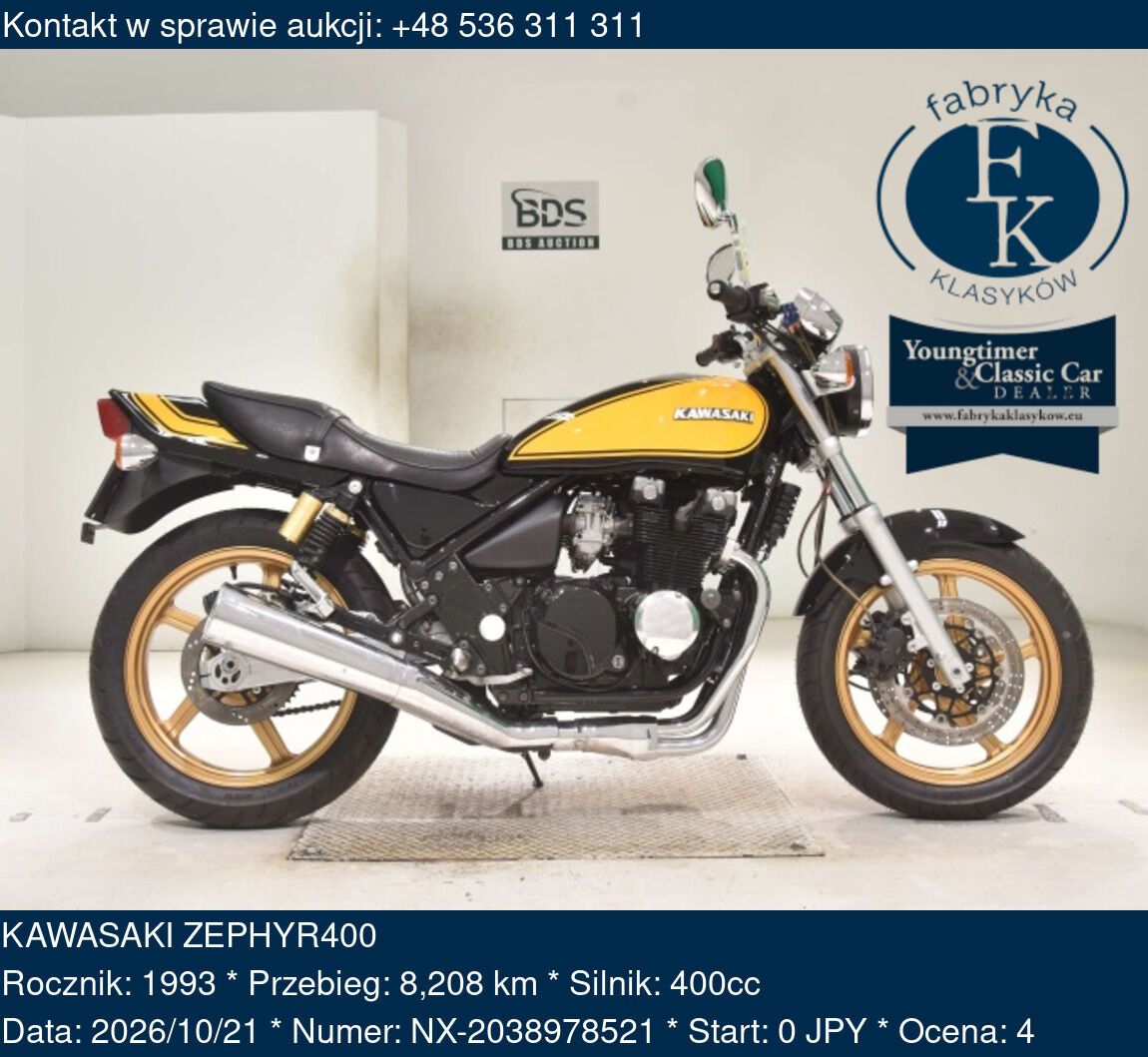 KAWASAKI ZEPHYR400 1993 - zdjęcie 2