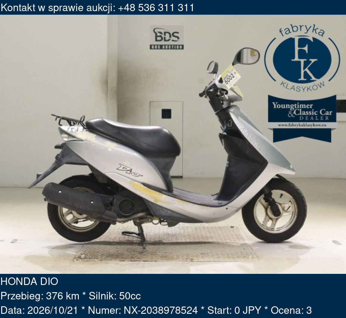 HONDA DIO - zdjęcie 2