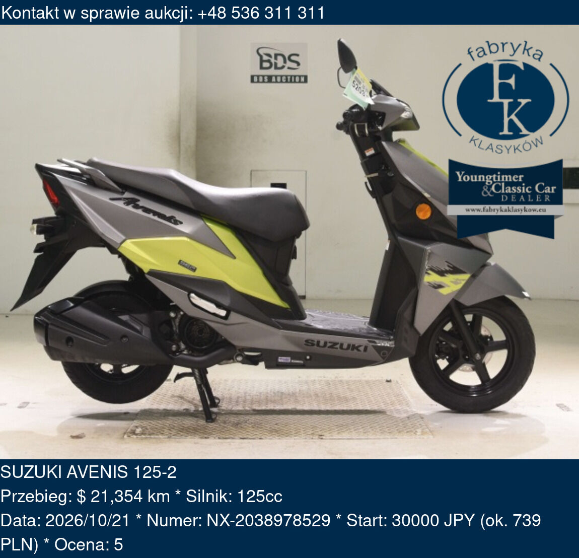 SUZUKI AVENIS 125-2  - zdjęcie 2