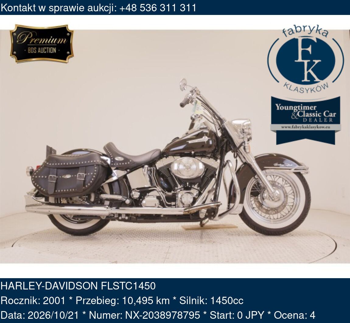 HARLEY-DAVIDSON FLSTC1450 2001 - zdjęcie 2