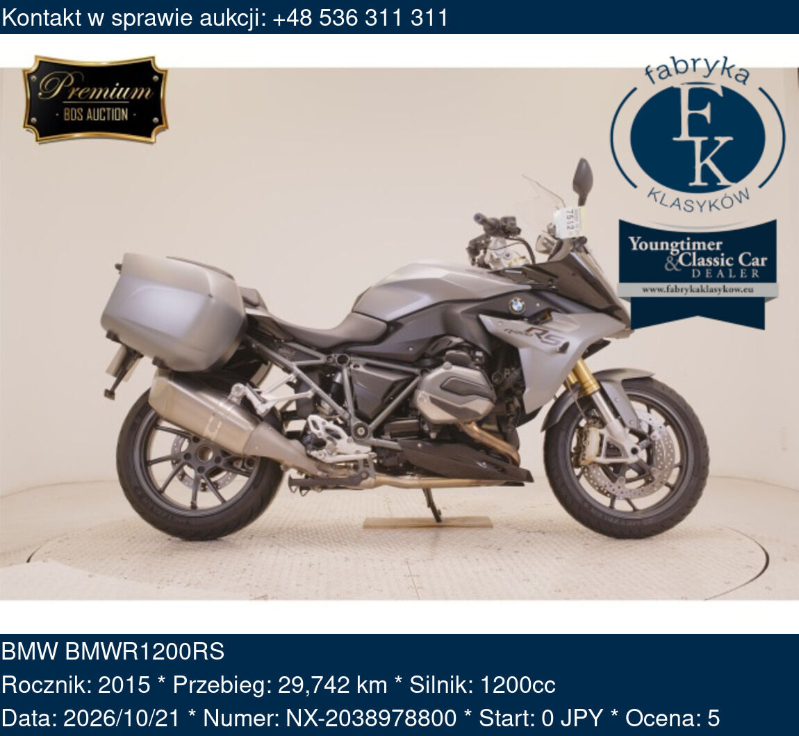 BMW BMWR1200RS 2015 - zdjęcie 2