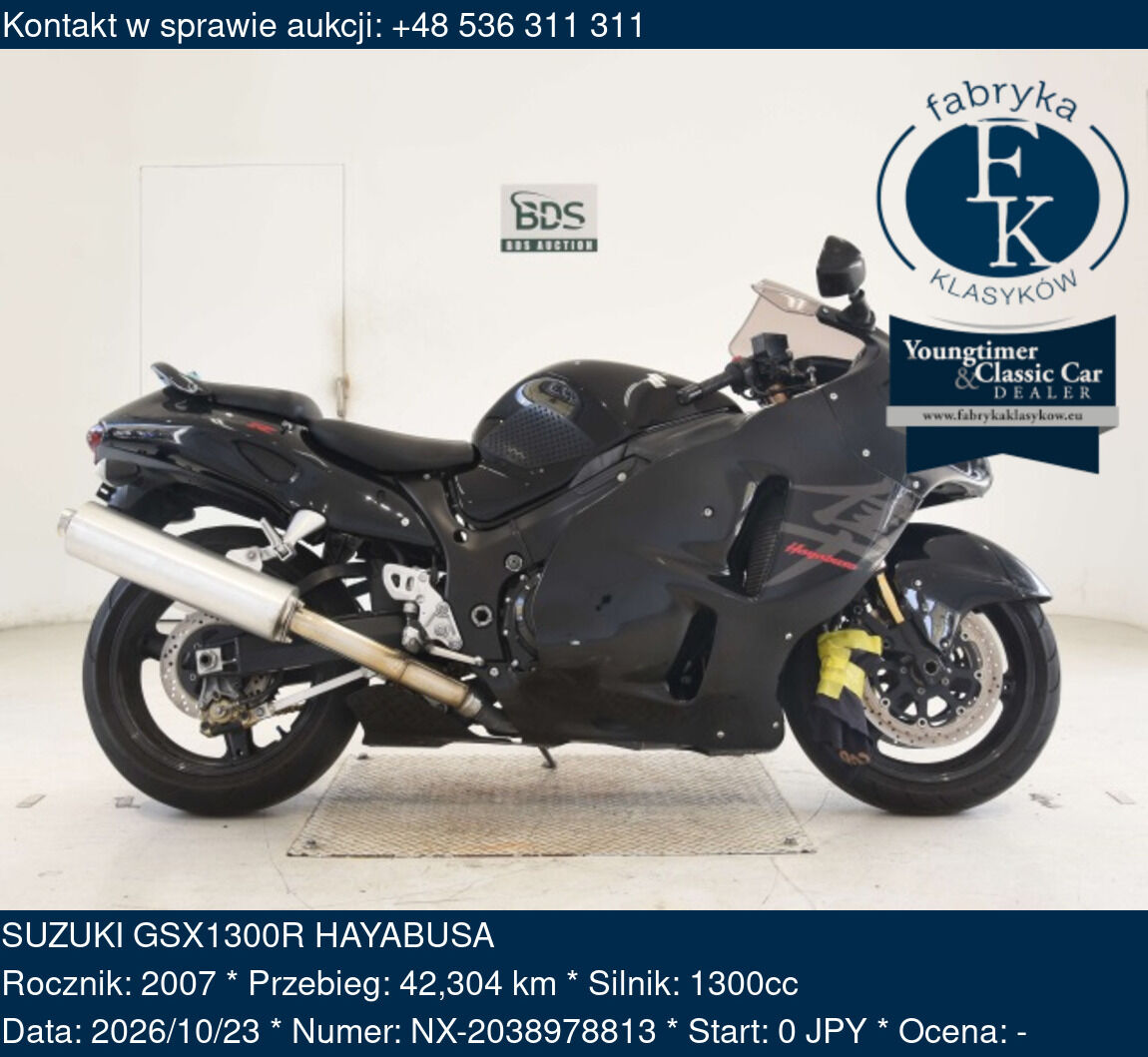 SUZUKI GSX1300R HAYABUSA 2007 - zdjęcie 26