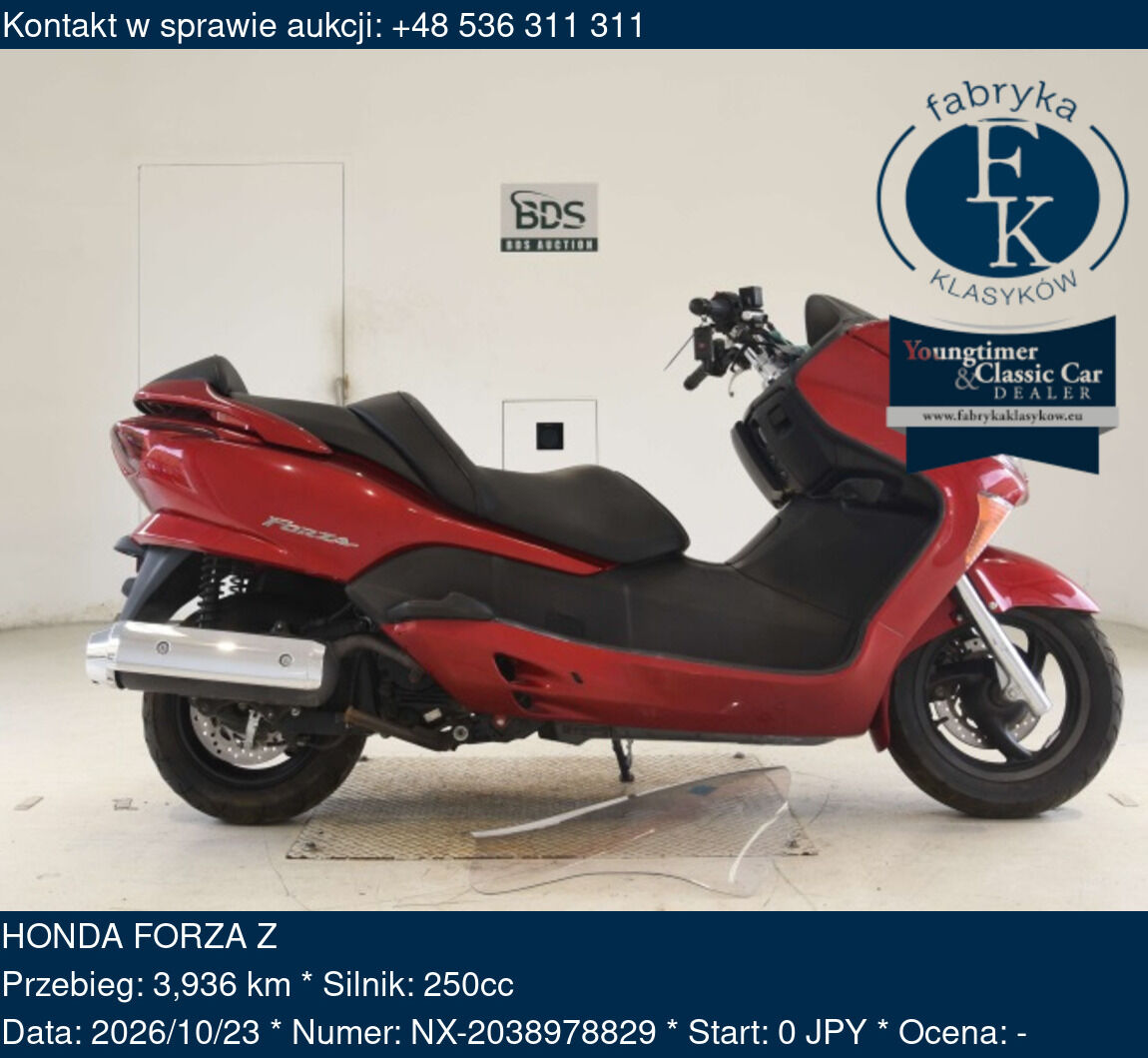 HONDA FORZA Z - zdjęcie 2