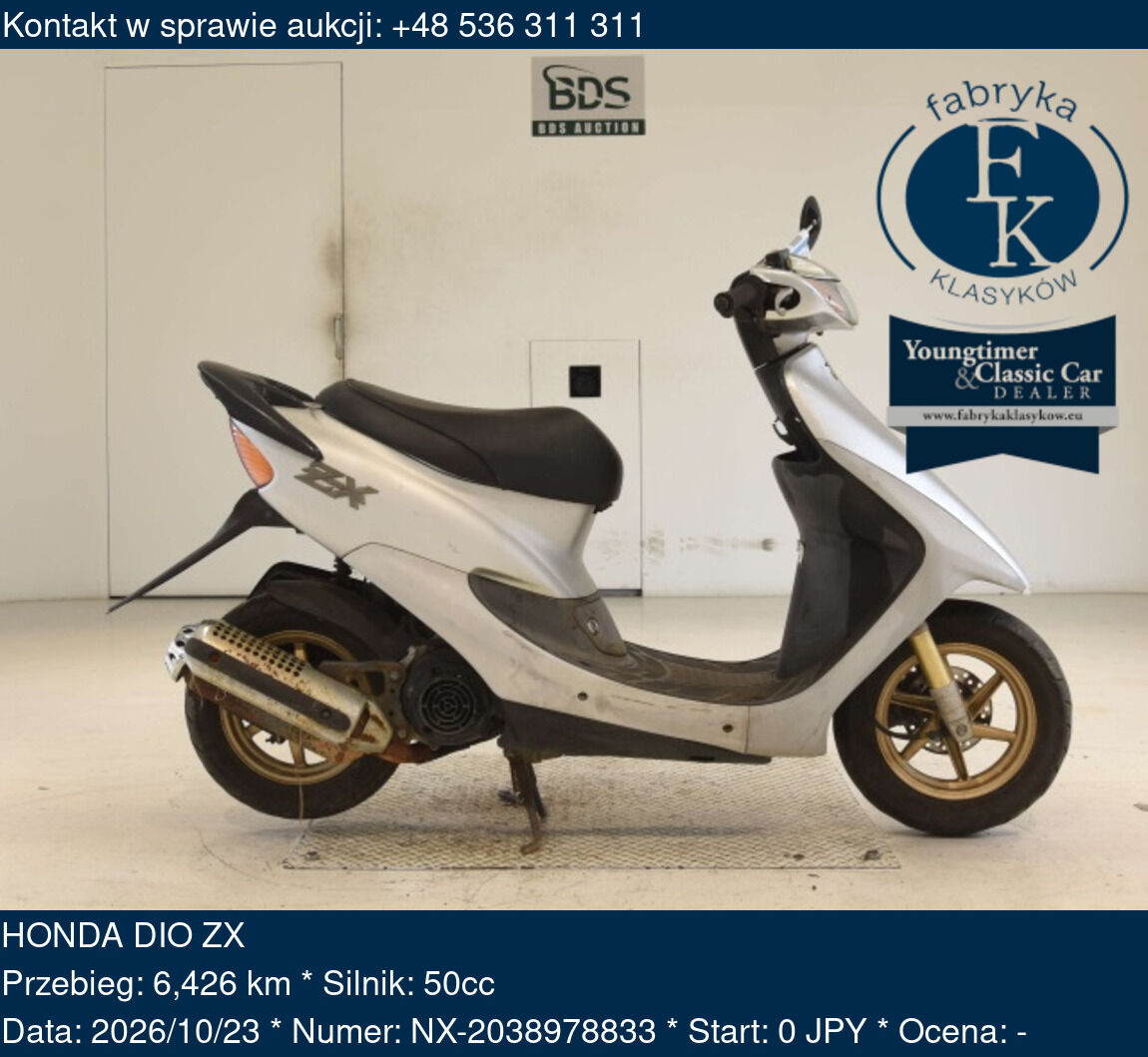 HONDA DIO ZX  - zdjęcie 2