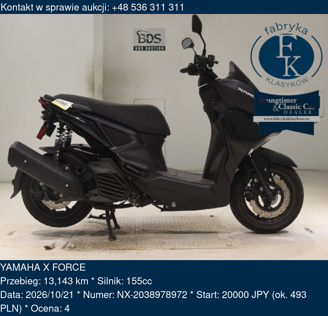 YAMAHA X FORCE  - zdjęcie 2