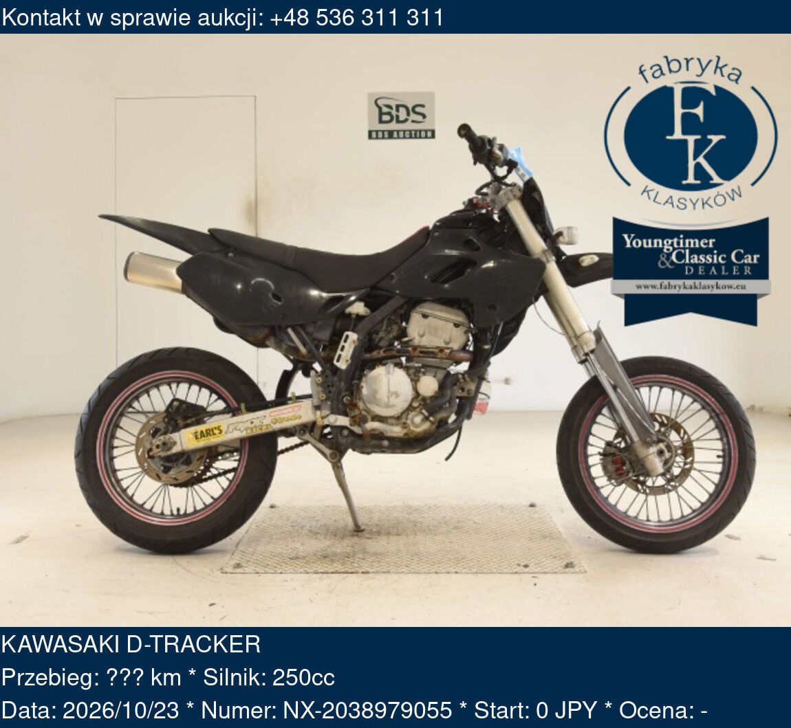 KAWASAKI D-TRACKER  - zdjęcie 2