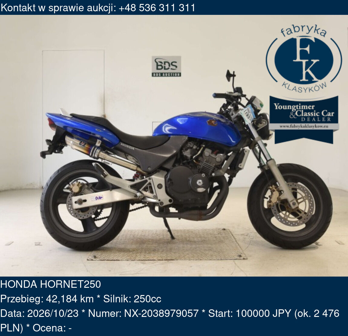 HONDA HORNET250 - zdjęcie 26