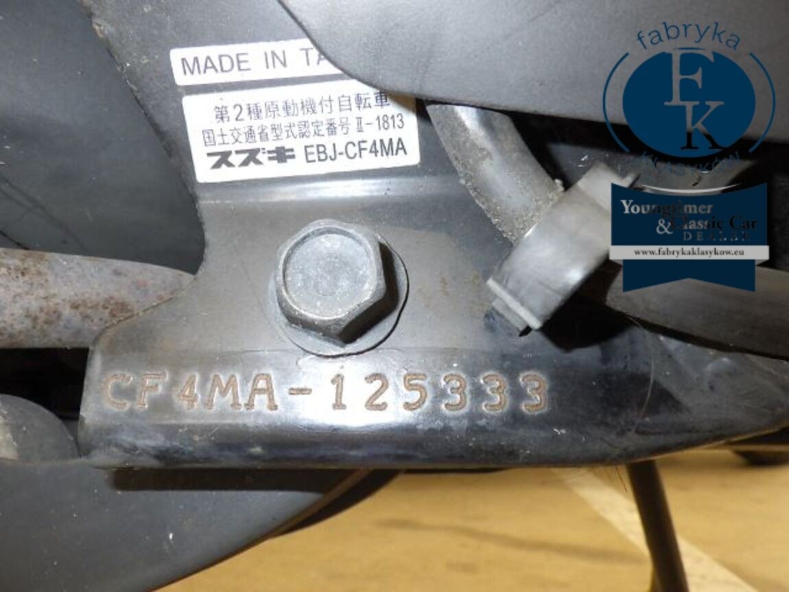 SUZUKI ADDRESS V125  - zdjęcie 21