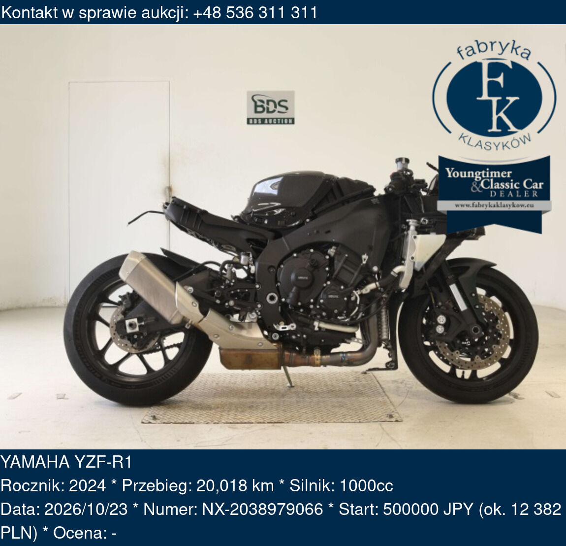 YAMAHA YZF-R1 2024 - zdjęcie 2