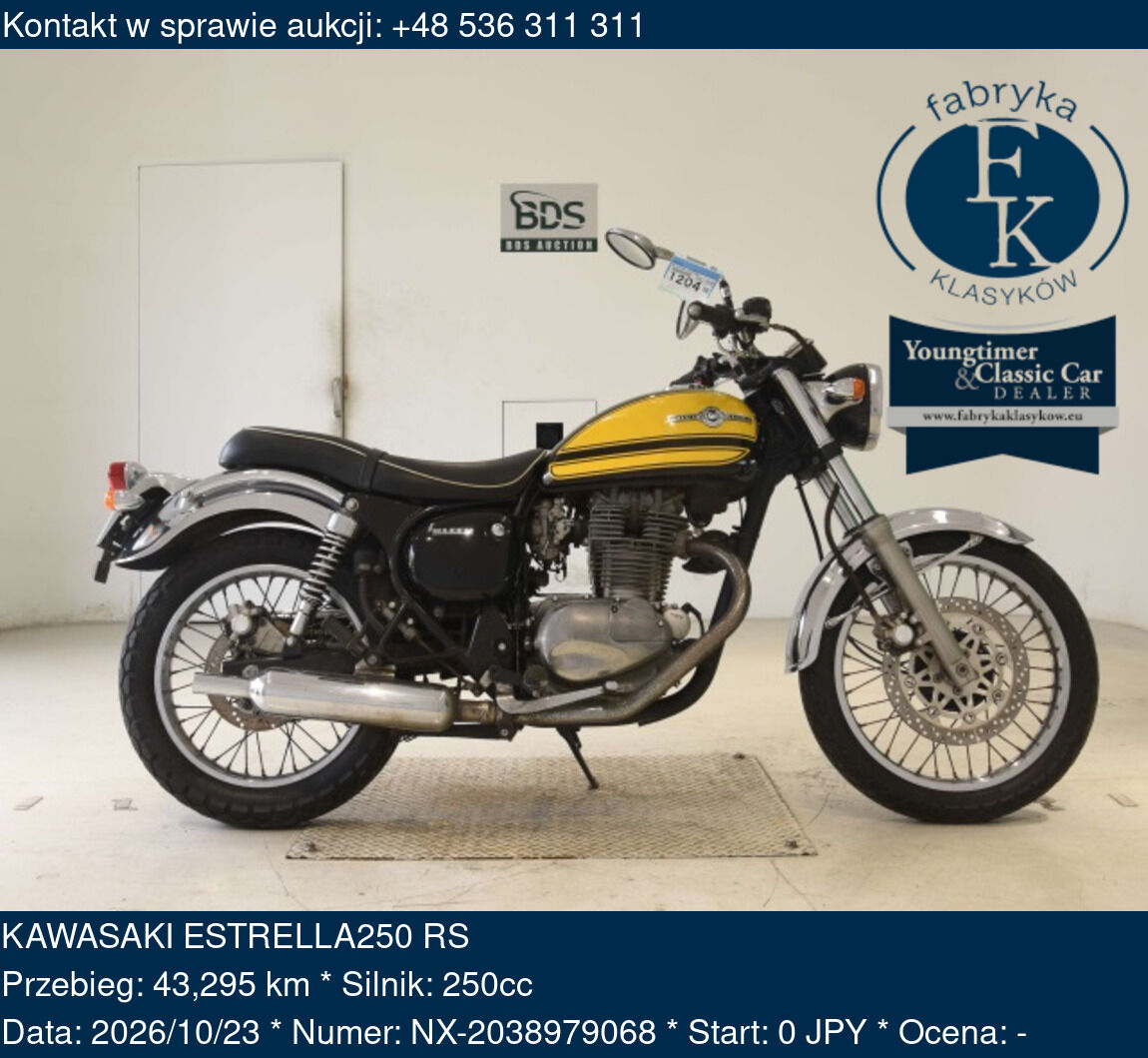 KAWASAKI ESTRELLA250 RS - zdjęcie 2