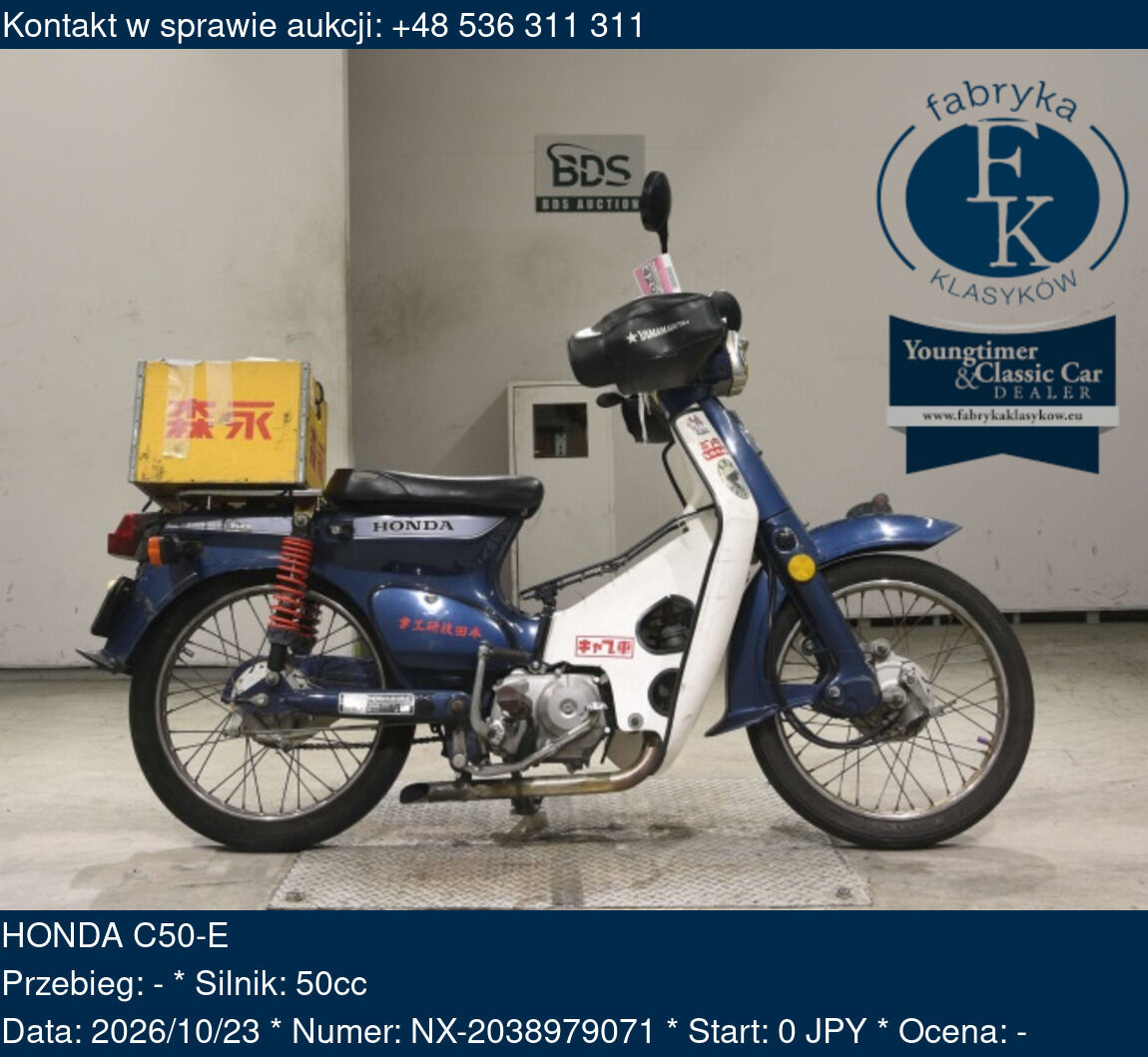 HONDA C50-E - zdjęcie 2
