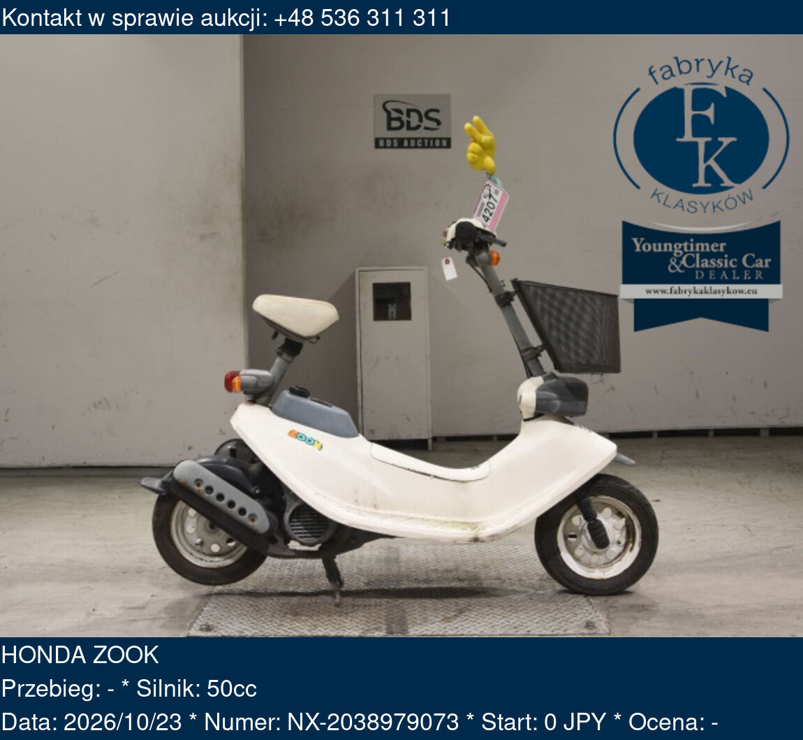 HONDA ZOOK  - zdjęcie 2