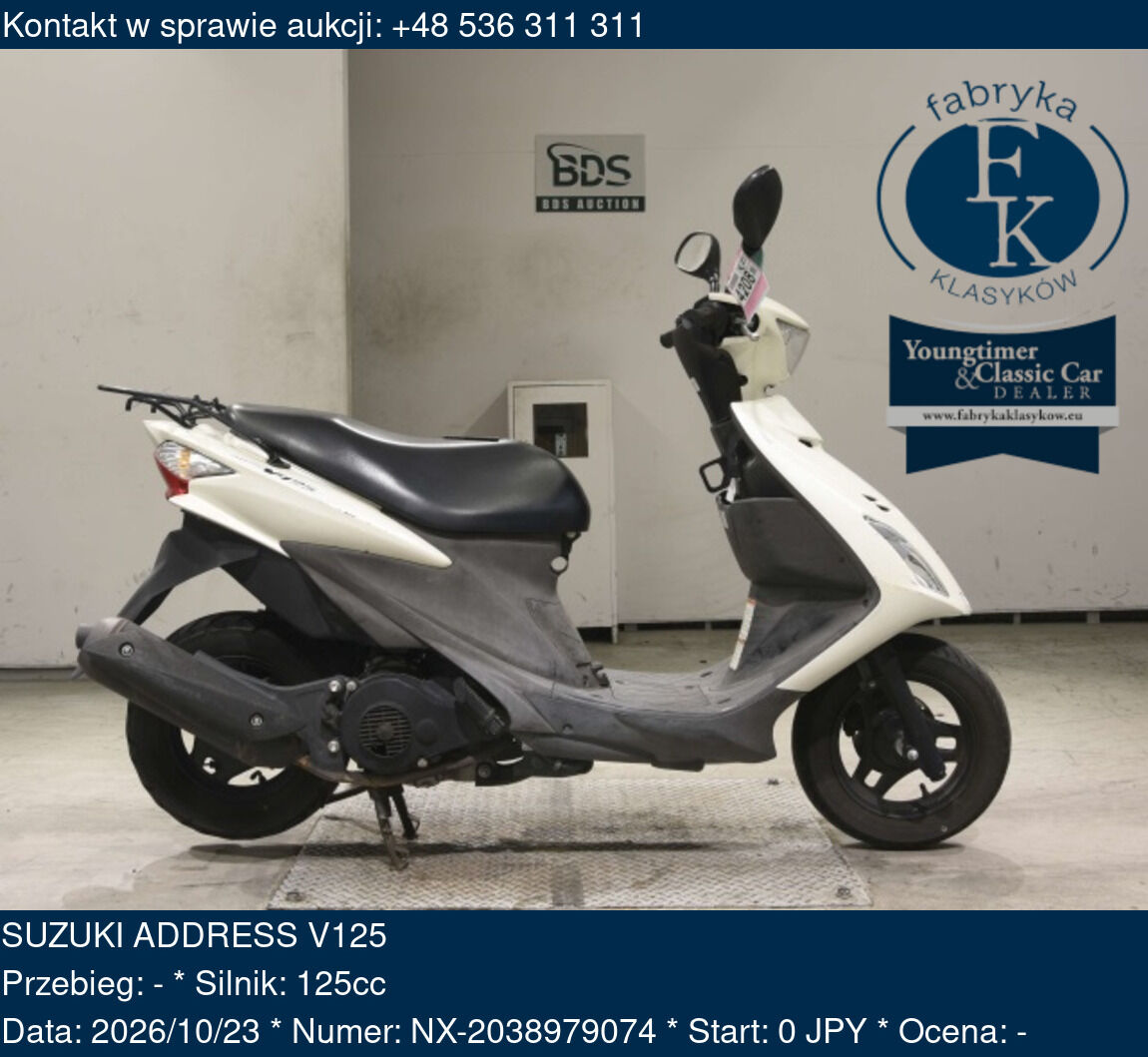 SUZUKI ADDRESS V125  - zdjęcie 2