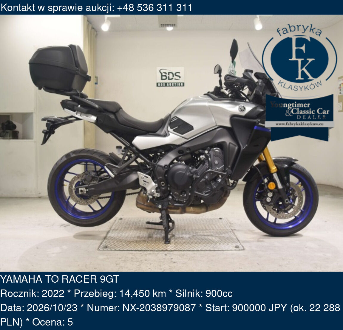 YAMAHA TO RACER 9GT 2022 - zdjęcie 2
