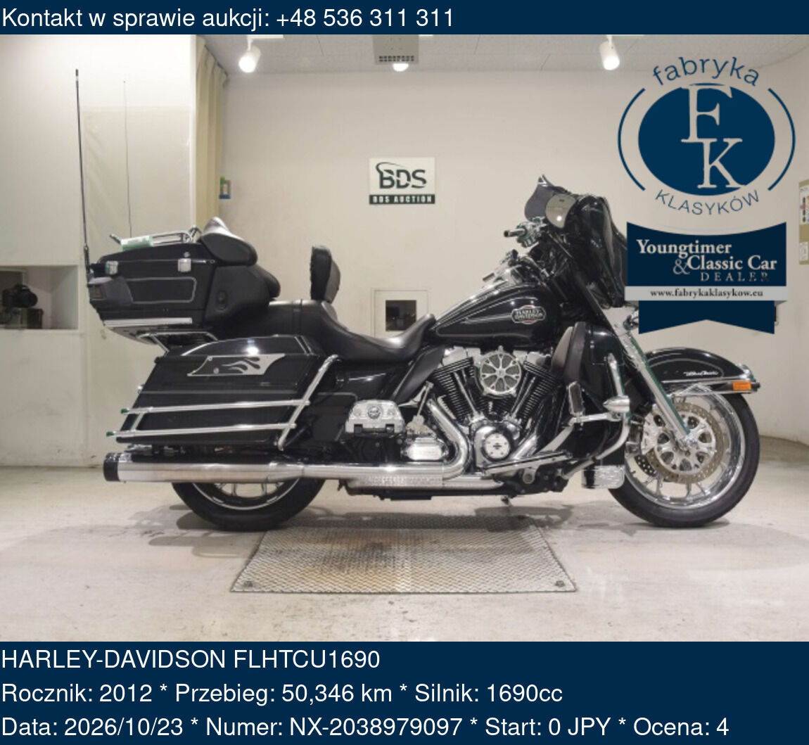HARLEY-DAVIDSON FLHTCU1690 2012 - zdjęcie 2