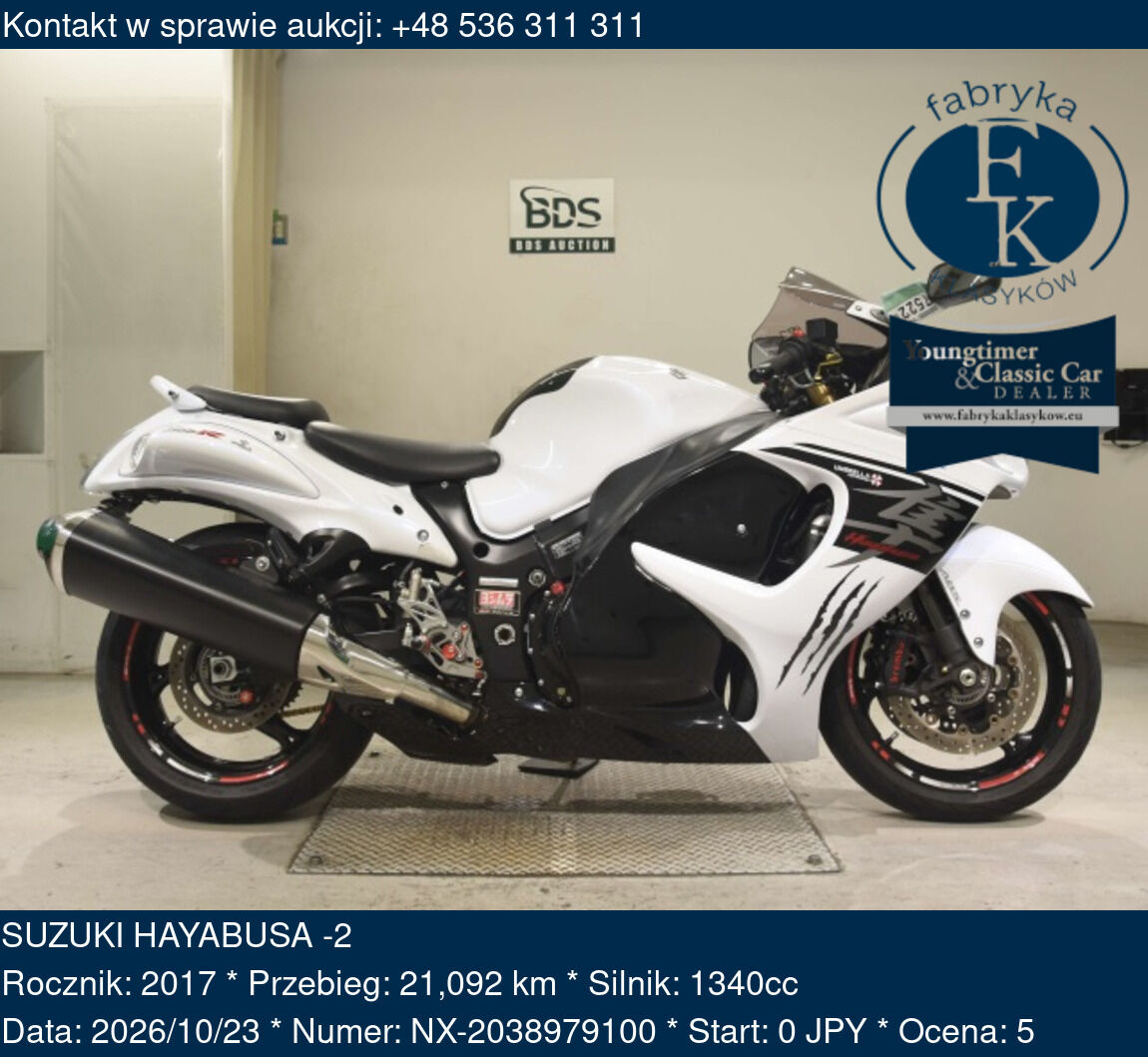 SUZUKI HAYABUSA -2 2017 - zdjęcie 2
