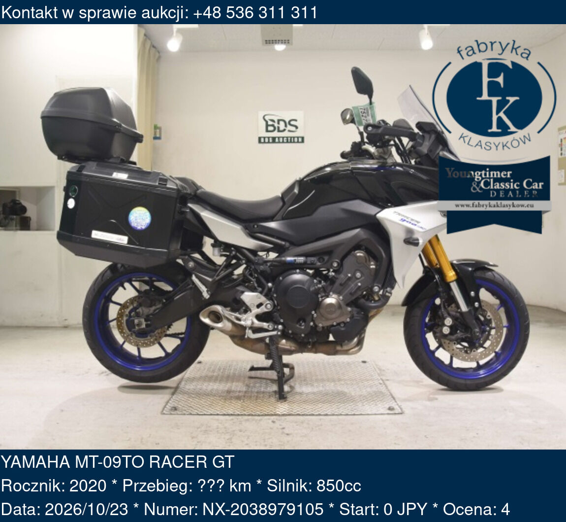 YAMAHA MT-09TO RACER GT 2020 - zdjęcie 2