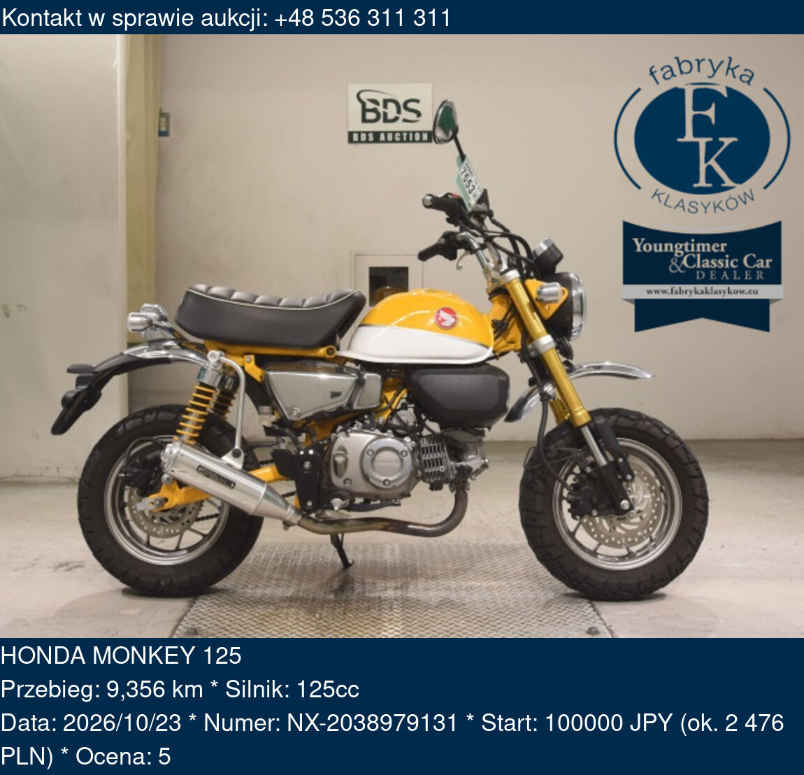 HONDA MONKEY 125  - zdjęcie 2