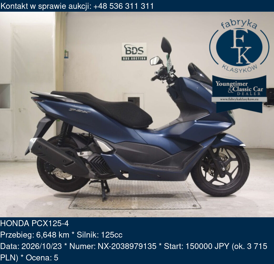 HONDA PCX125-4  - zdjęcie 2
