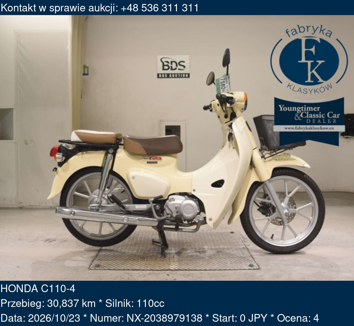 HONDA C110-4  - zdjęcie 2