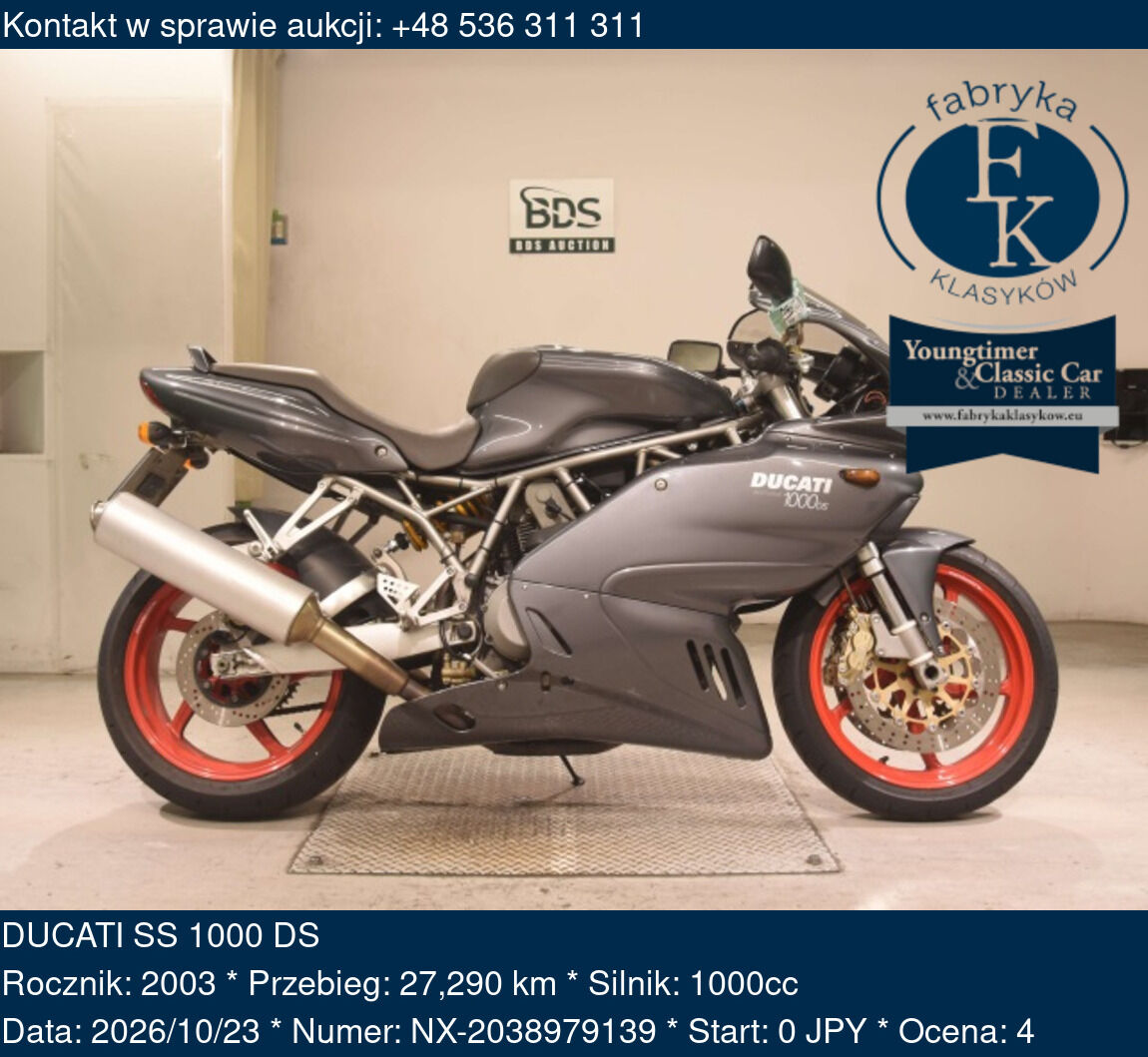 DUCATI SS 1000 DS 2003 - zdjęcie 2