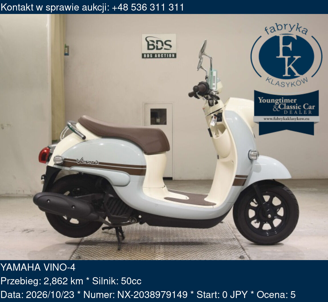 YAMAHA VINO-4  - zdjęcie 2