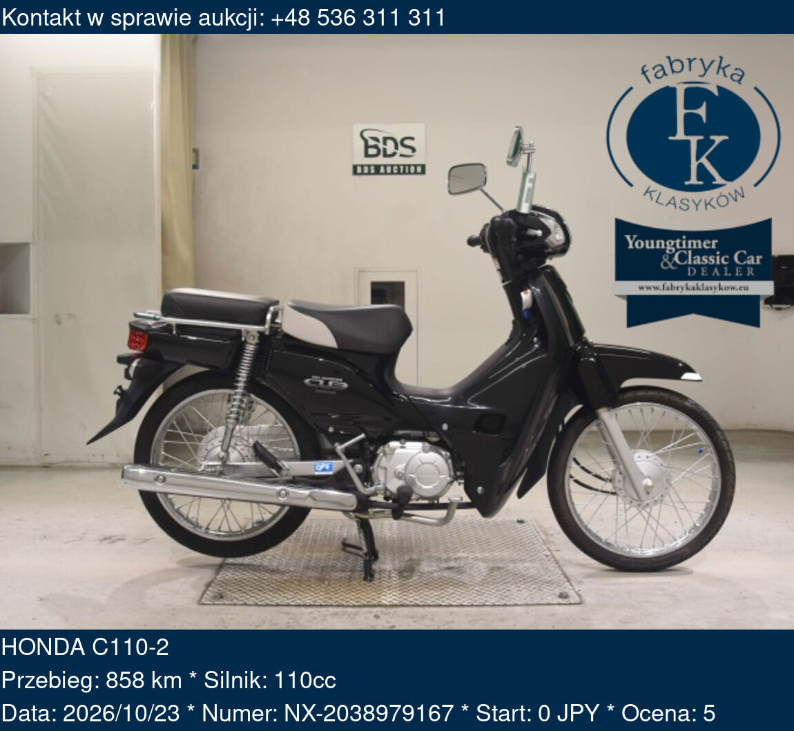 HONDA C110-2 - zdjęcie 2