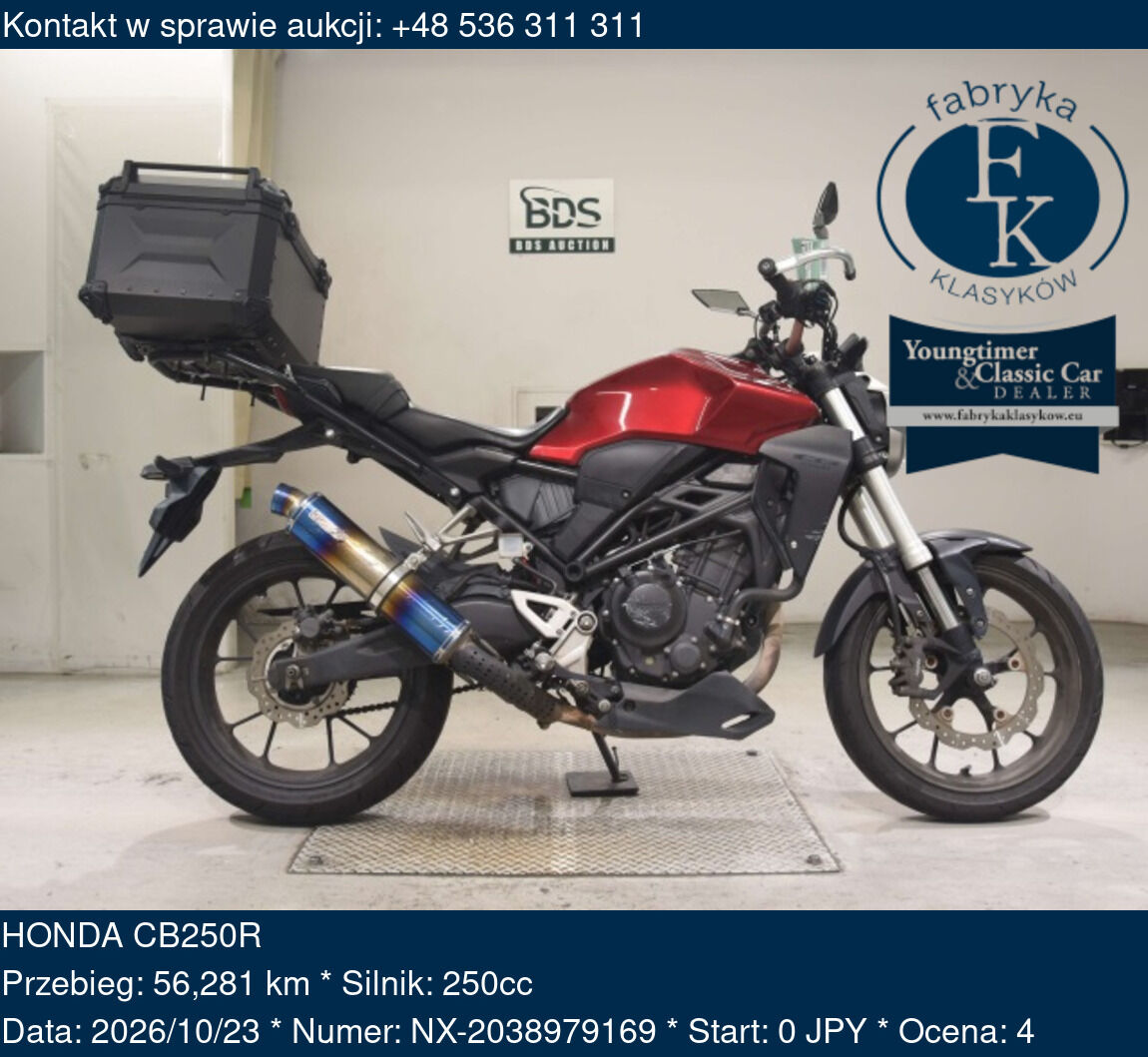 HONDA CB250R  - zdjęcie 2
