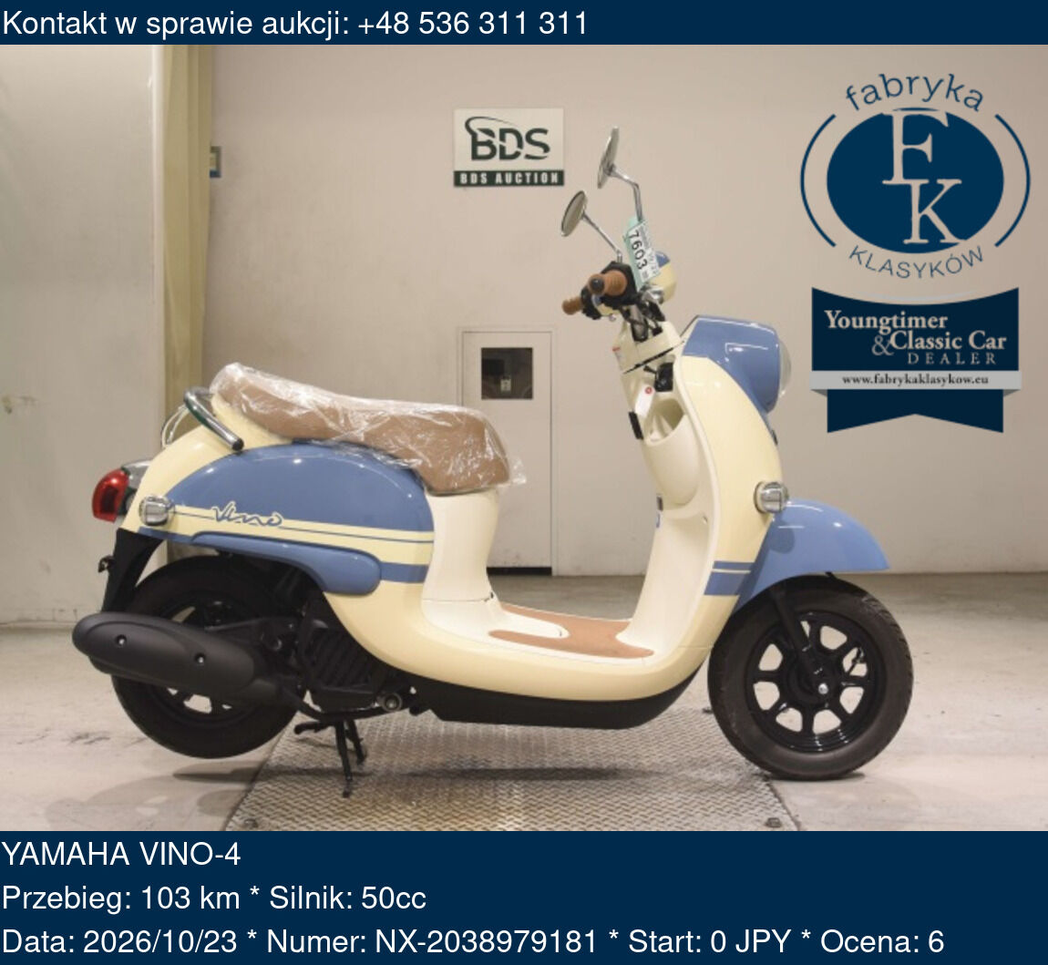 YAMAHA VINO-4  - zdjęcie 2