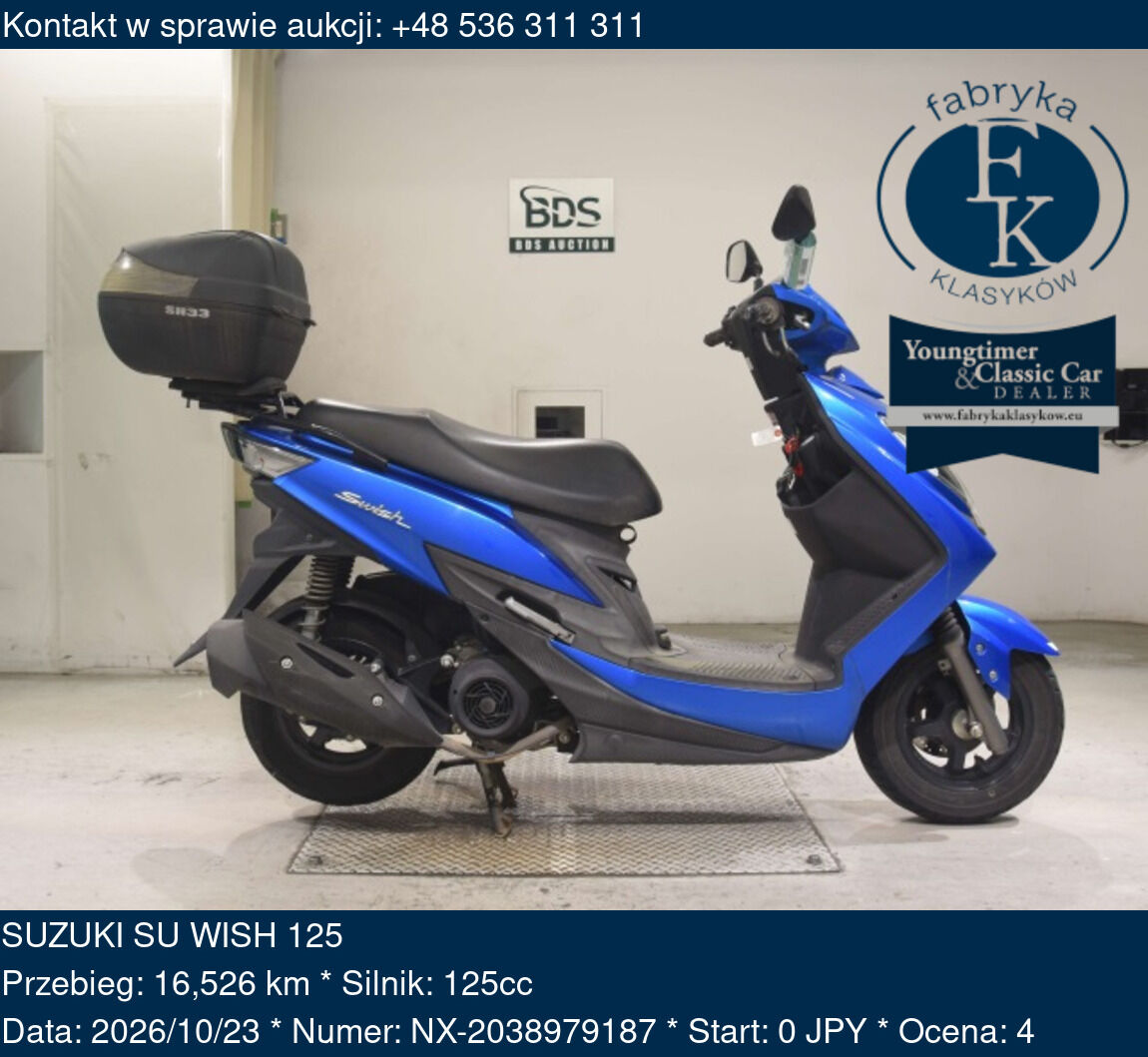 SUZUKI SU WISH 125  - zdjęcie 2