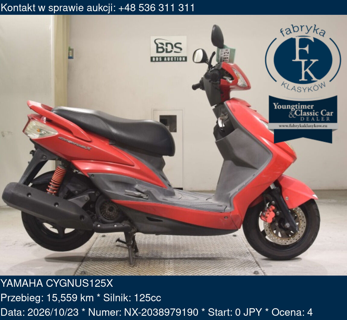 YAMAHA CYGNUS125X - zdjęcie 2