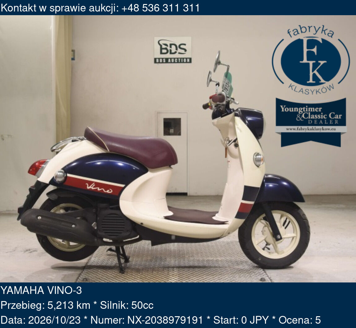 YAMAHA VINO-3  - zdjęcie 2